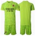 AC Milan Keeper Tredjedraktsett Barn 2024-25 Kortermet (+ Korte bukser)